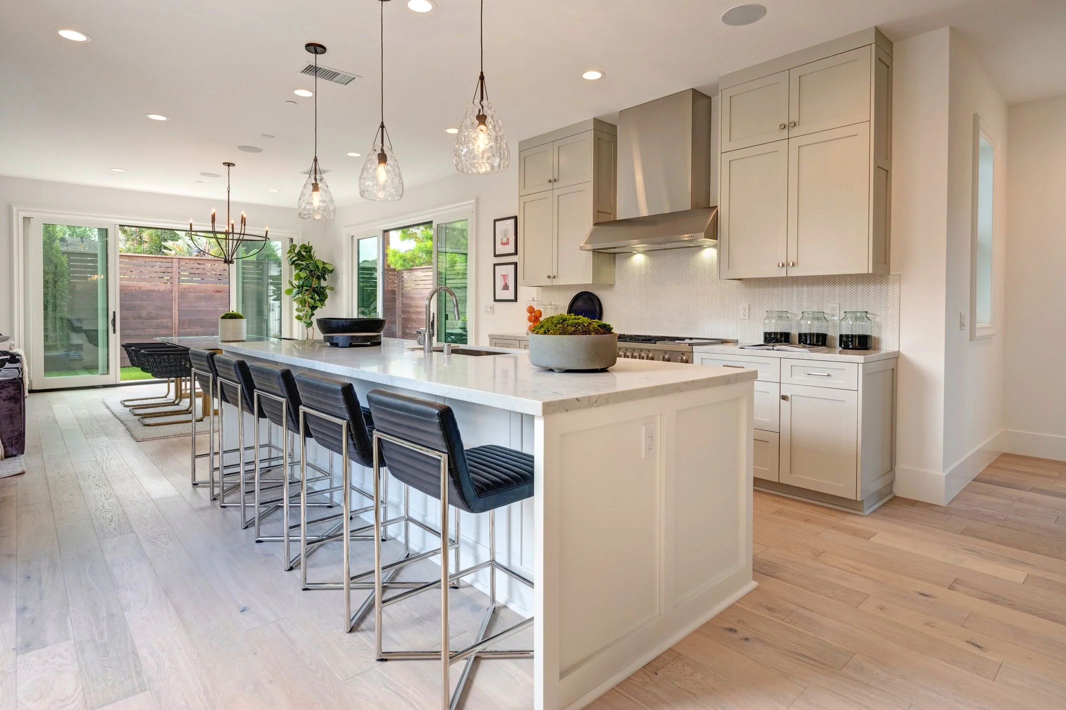 Semi Custom Home Kitchen Island