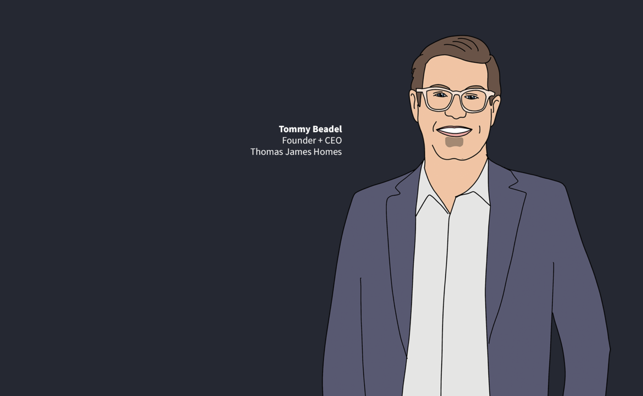 TJH Drawing of Tommy Beadel