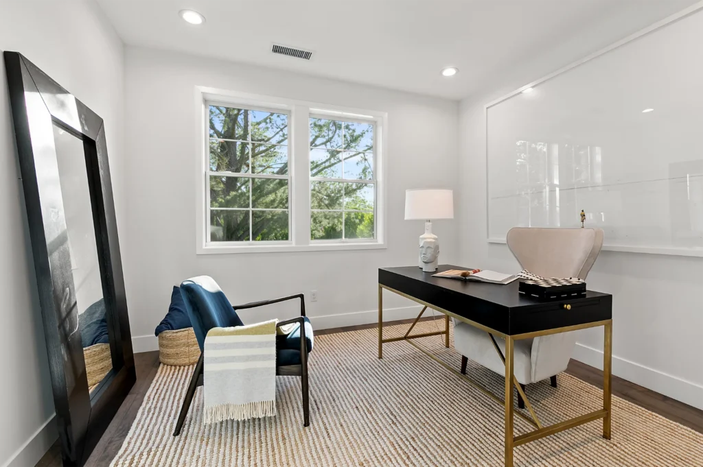 Menlo Park Traditional Home office