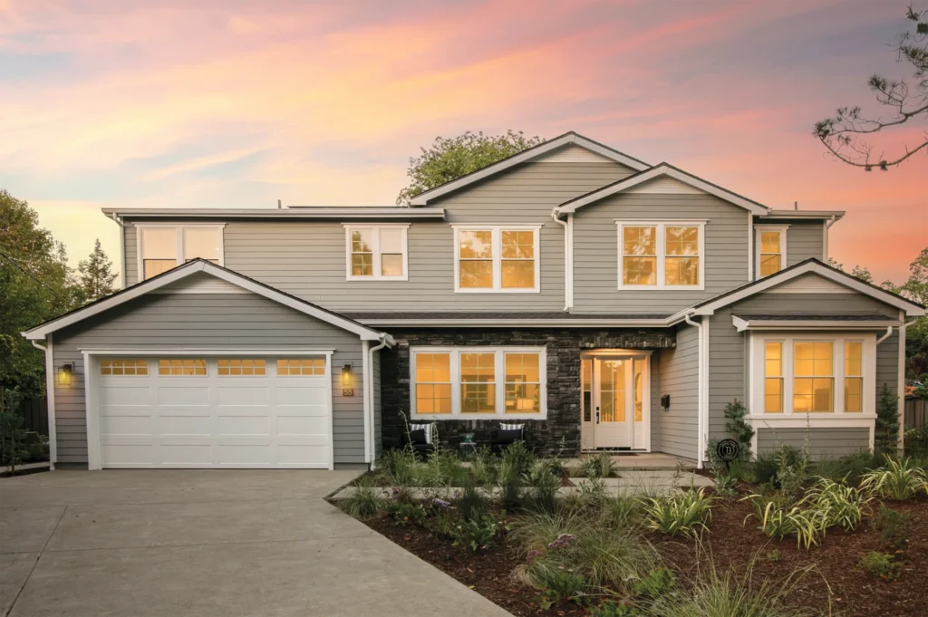 Build or Renovate Menlo Park? Menlo Park Traditional Style 2-story New Home