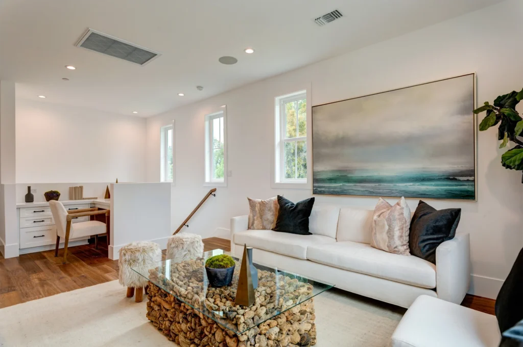 Brentwood Modern Farmhouse Family room
