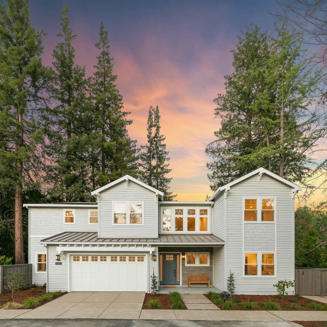 Exterior image of TJH traditional-style home in Northern California