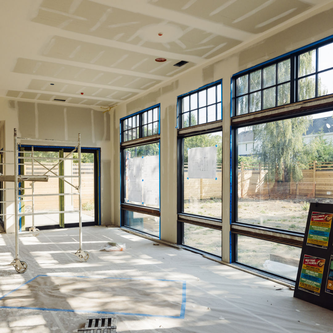 Interior image of TJH home under construction