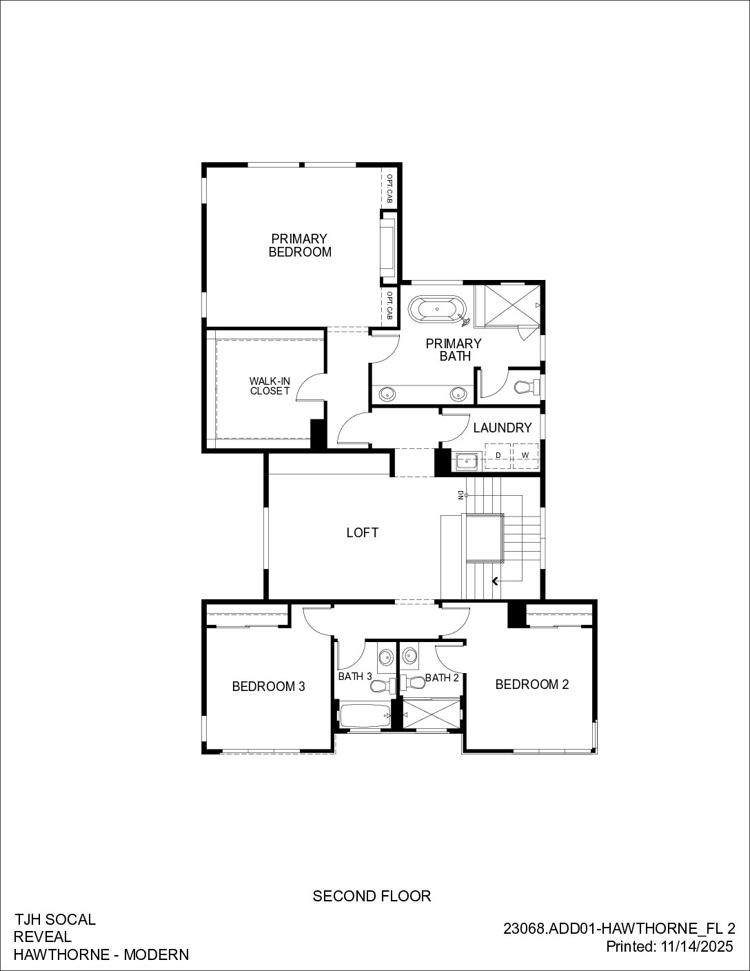 Palisades – Hawthorne – Transitional — Second Floor