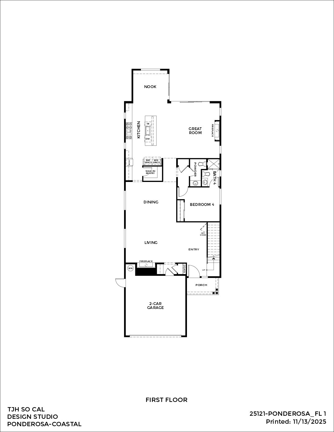 Palisades – Ponderosa – Transitional — First Floor