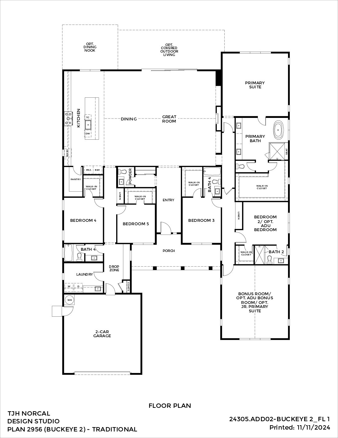 Northern California – Buckeye – Transitional — First Floor