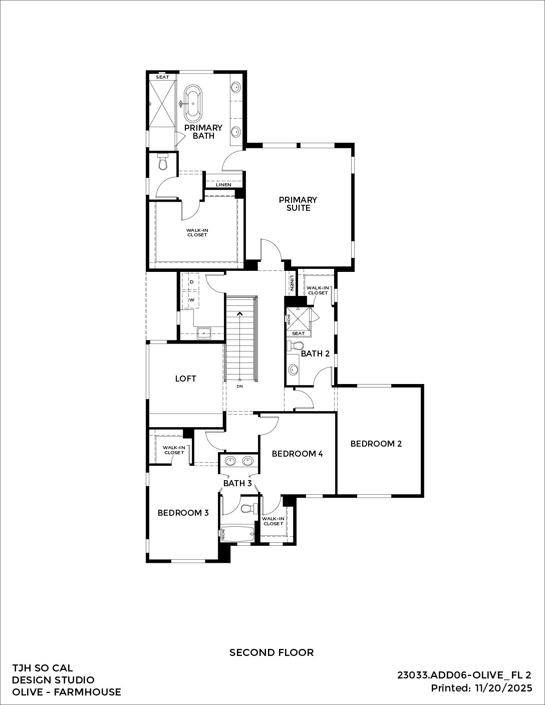 Palisades – Olive – Spanish — Second Floor