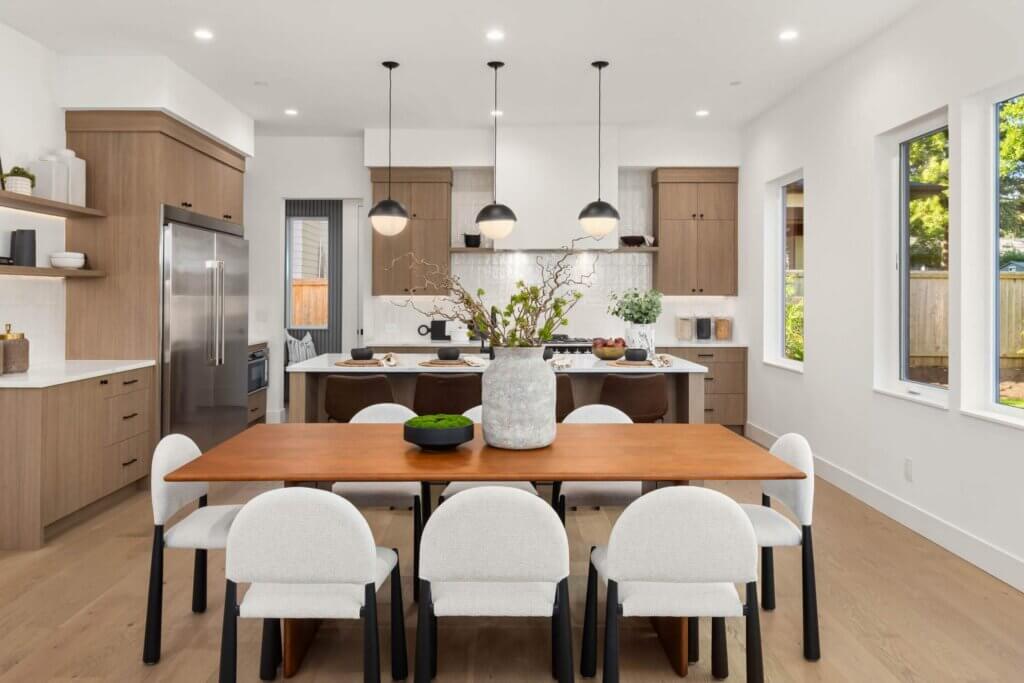 Bellevue Showcase Home Kitchen and Dining