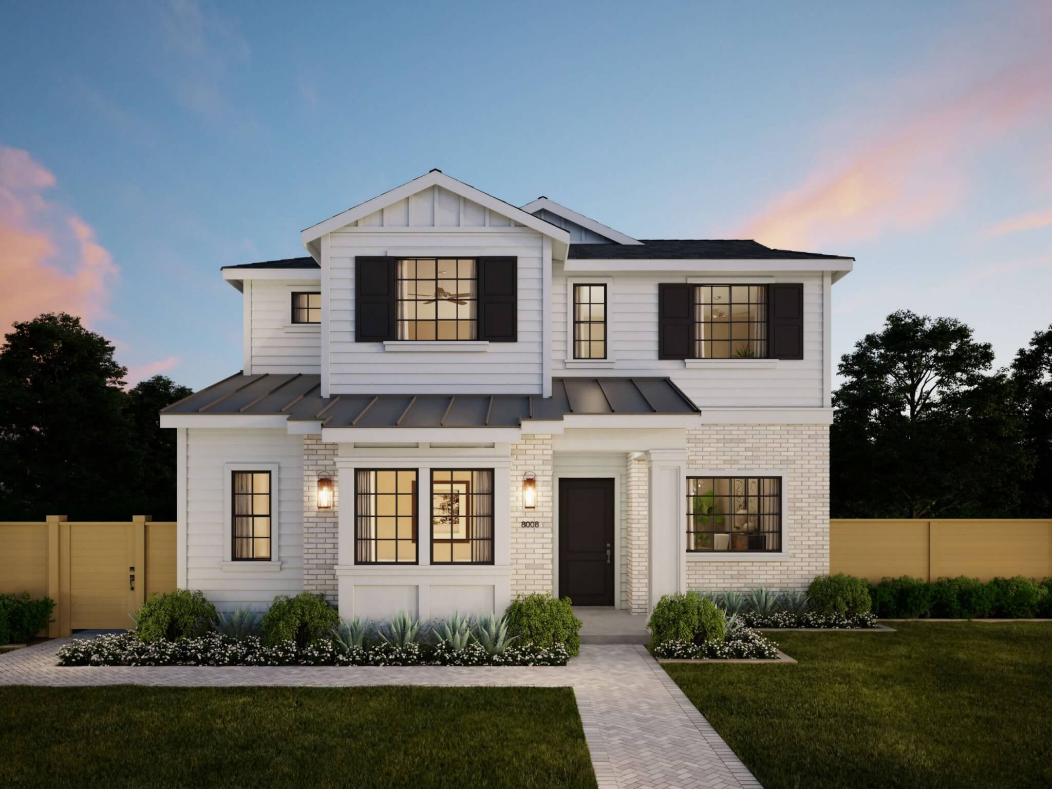 Thomas James Homes Southern California Centinela floorplan with a Traditional exterior style