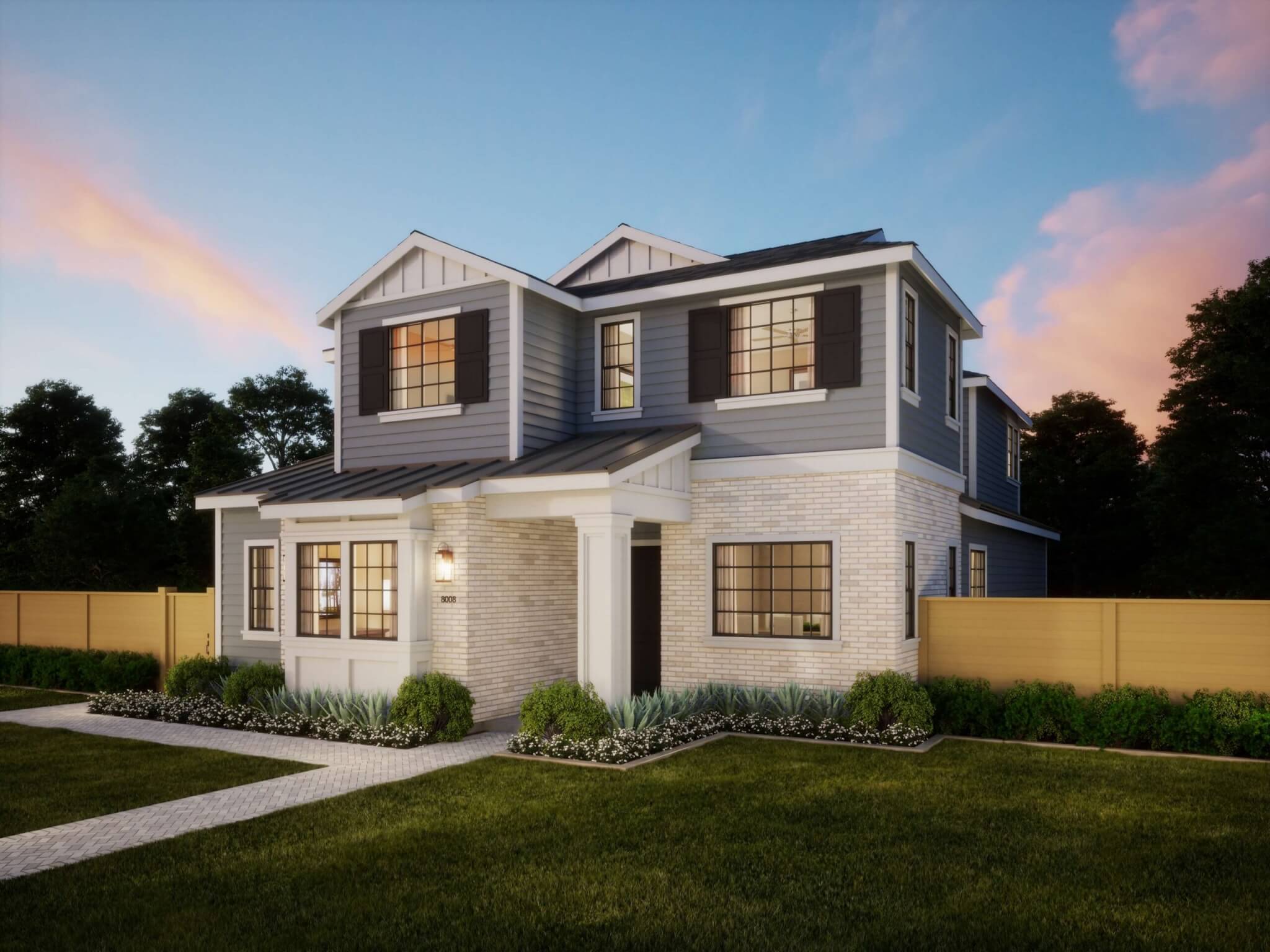 Thomas James Homes Southern California Centinela floorplan with a Traditional exterior style