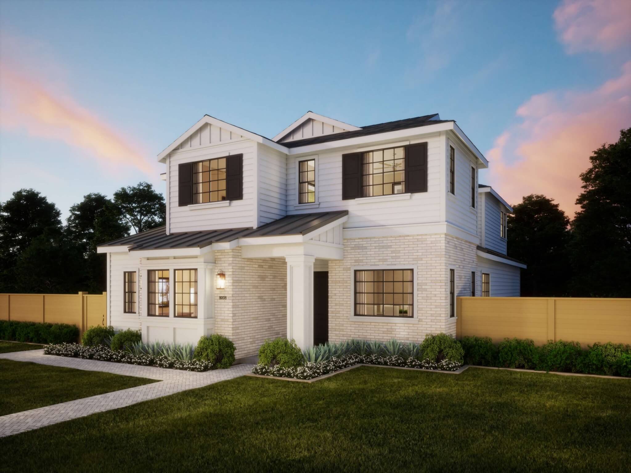 Thomas James Homes Southern California Centinela floorplan with a Traditional exterior style